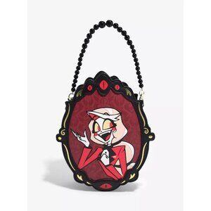 Hazbin Hotel Charlie & Vaggie Double-Sided Crossbody Bag NEW